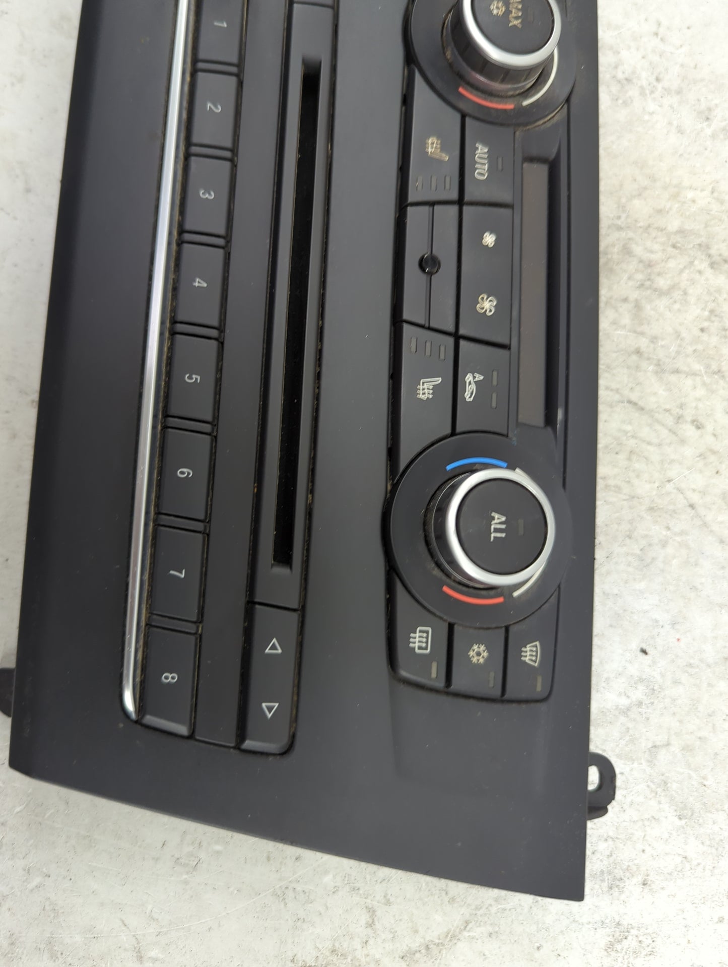 2011-2014 Bmw X3 Climate Control Module Temperature AC/Heater Replacement P/N:64119284597-01 A2C81467200 Fits OEM Used Auto 