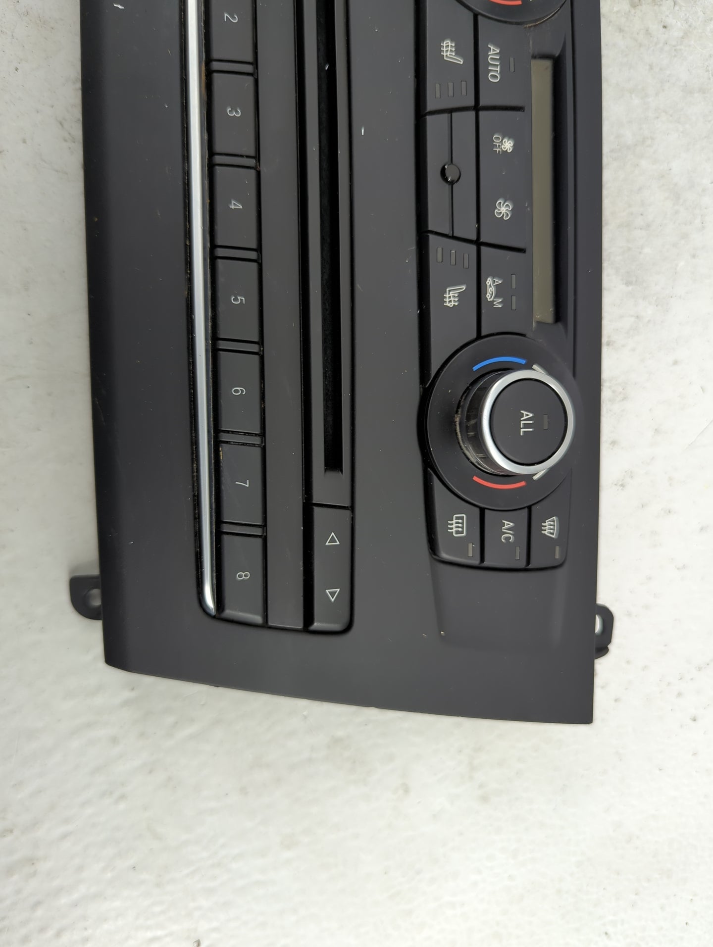 2011-2014 Bmw X3 Climate Control Module Temperature AC/Heater Replacement P/N:64119287629-02 A2C81467203 Fits OEM Used Auto 