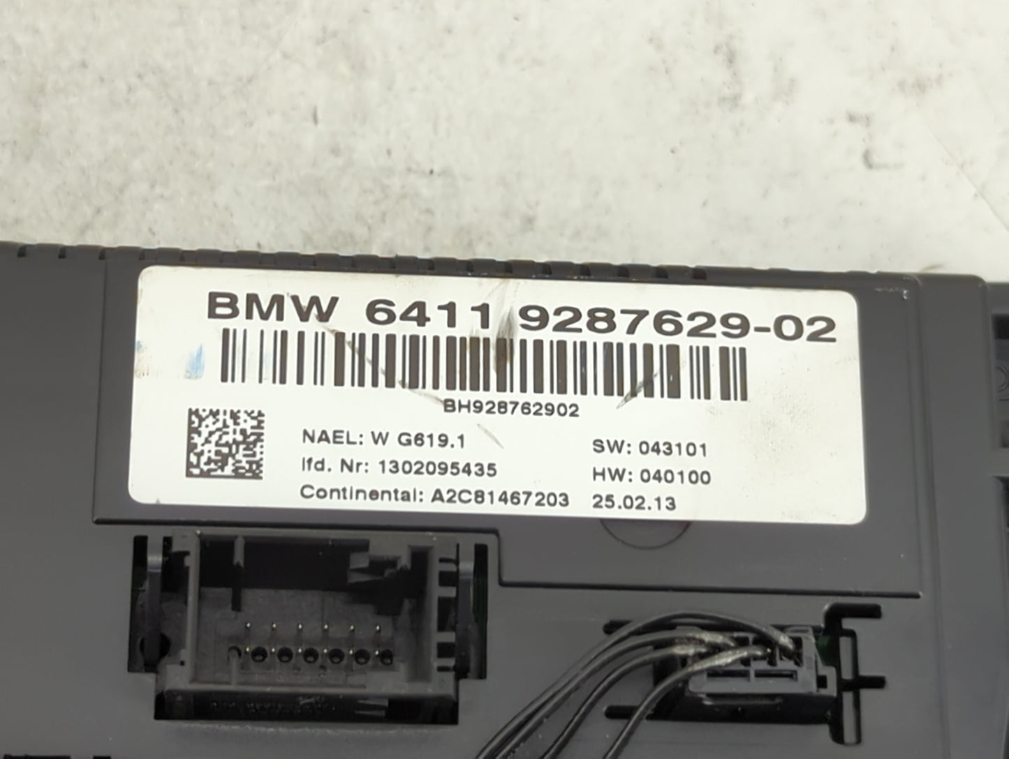 2011-2014 Bmw X3 Climate Control Module Temperature AC/Heater Replacement P/N:64119287629-02 A2C81467203 Fits OEM Used Auto 