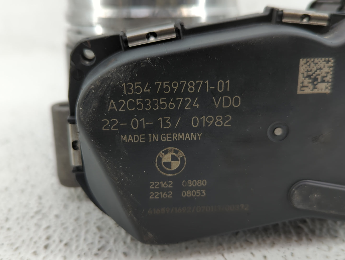 2011-2017 Bmw X3 Throttle Body P/N:A2C83786800 A2C53356724 Fits Fits 2010 2011 2012 2013 2014 2015 2016 2017 2018 2019 2020 