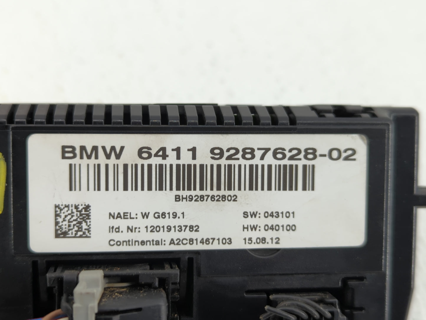 2011-2014 Bmw X3 Climate Control Module Temperature AC/Heater Replacement P/N:6411 9287628 6411 9312721 Fits OEM Used Auto P