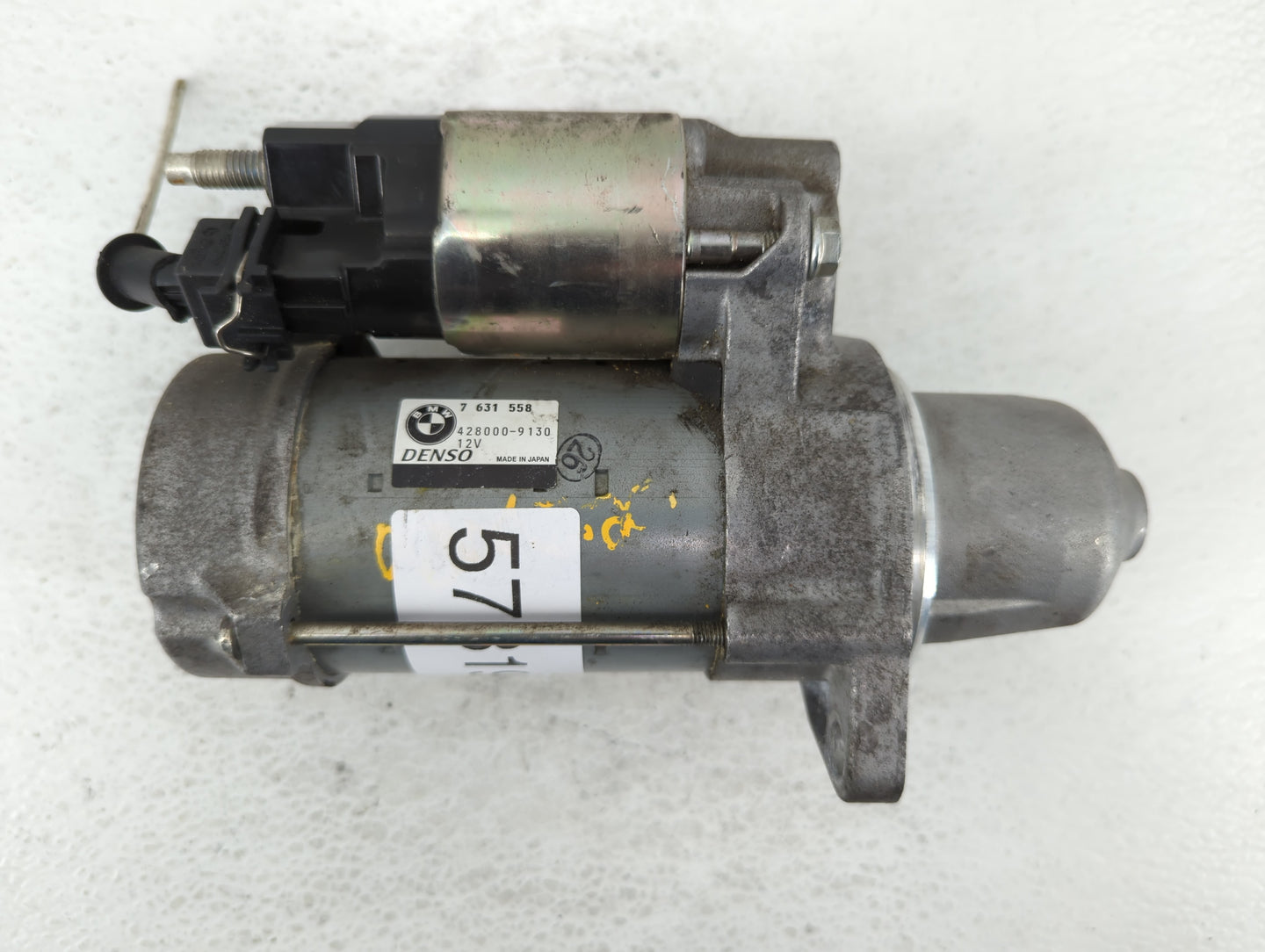 2011-2017 Bmw X3 Car Starter Motor Solenoid OEM P/N:7 631 558 428000-9130 Fits OEM Used Auto Parts - Oemusedautoparts1.com