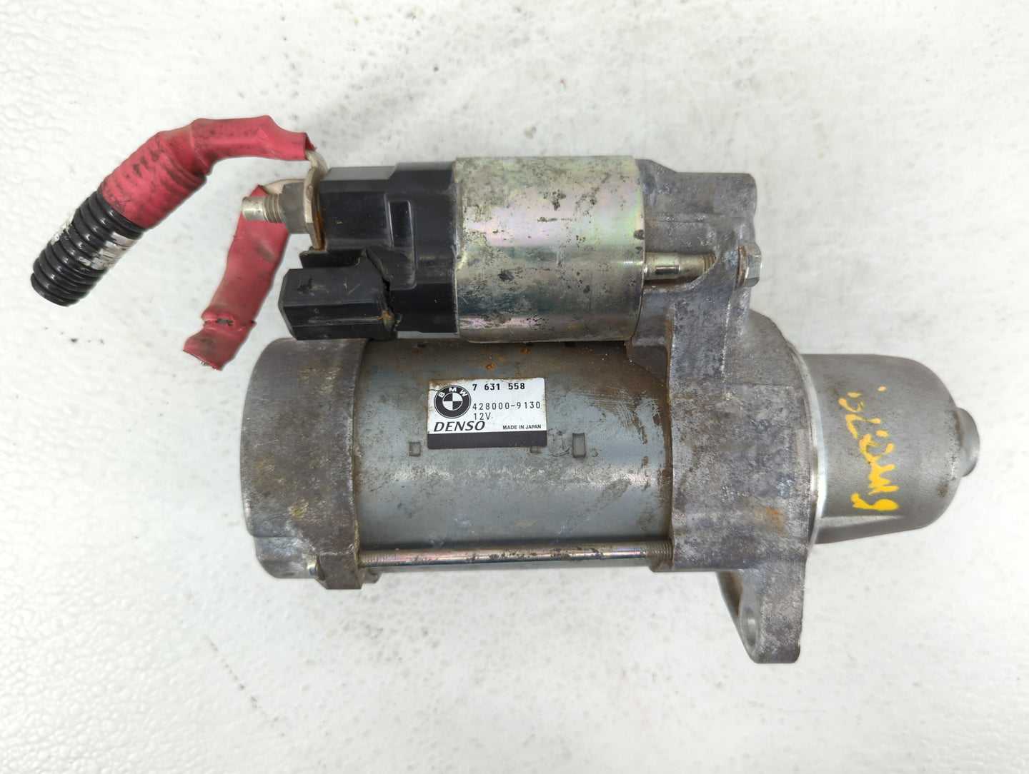 2011-2017 Bmw X3 Car Starter Motor Solenoid OEM P/N:7 631 558 428000-9130 Fits OEM Used Auto Parts - Oemusedautoparts1.com