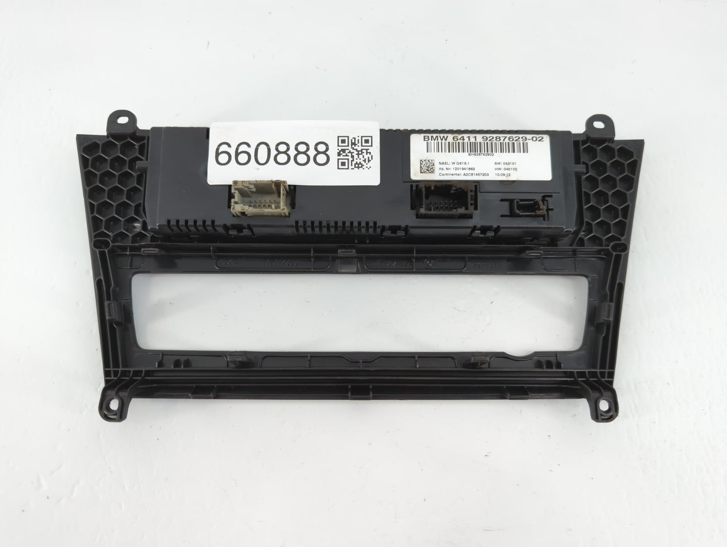 2011-2014 Bmw X3 Climate Control Module Temperature AC/Heater Replacement P/N:6411 9287629-02 Fits Fits 2011 2012 2013 2014 