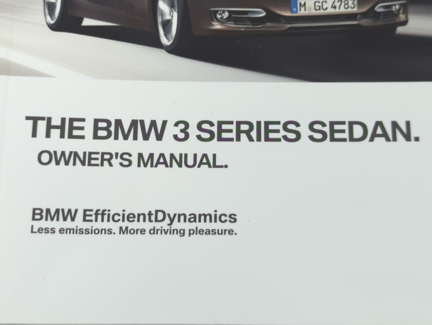 2013 Bmw X3 Owners Manual Book Guide P/N:01 40 2 911 066 OEM Used Auto Parts - Oemusedautoparts1.com