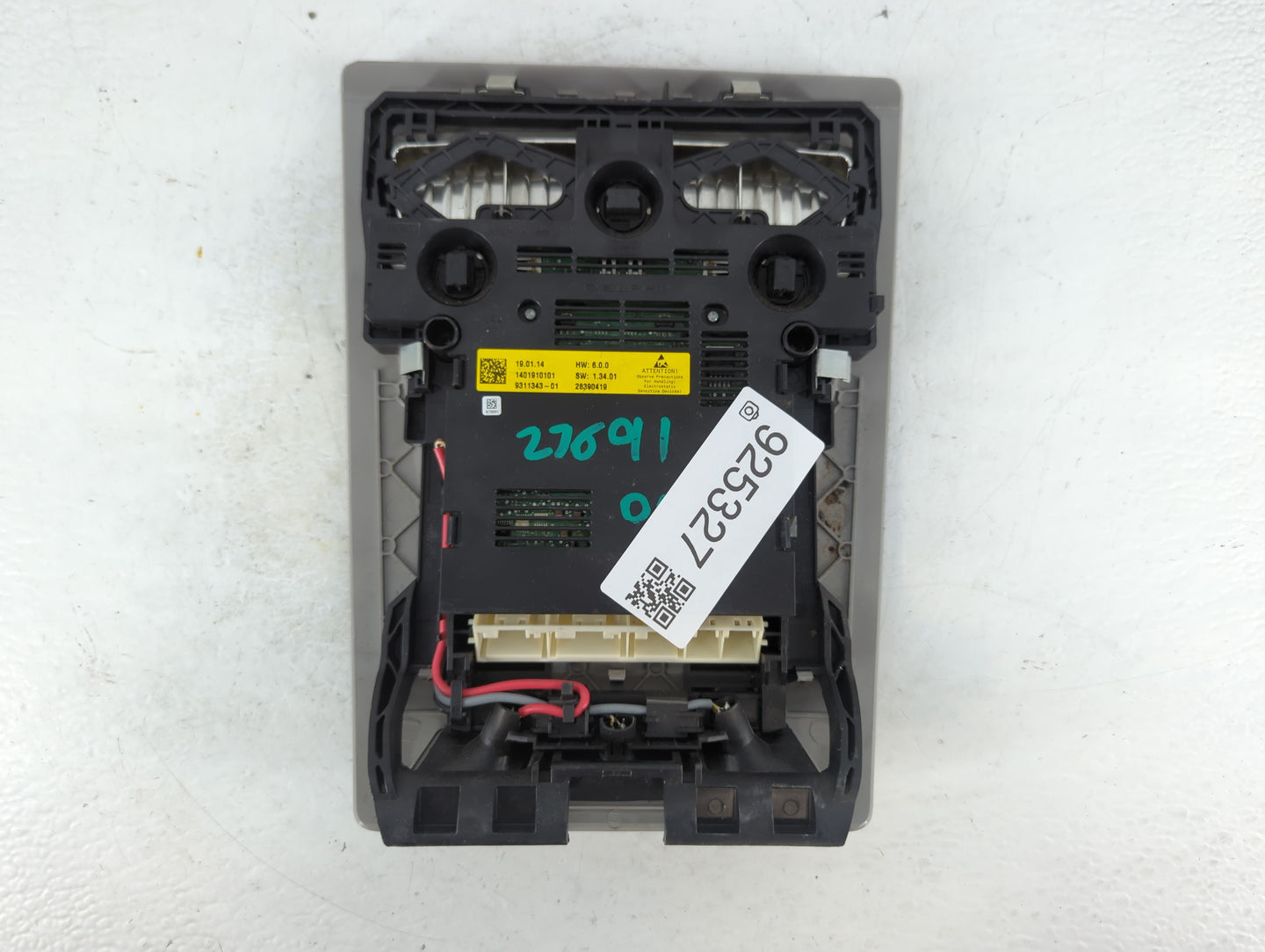 2013 Bmw X3 Overhead Roof Console - Oemusedautoparts1.com