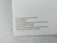 2013 Bmw X4 Owners Manual Book Guide OEM Used Auto Parts - Oemusedautoparts1.com