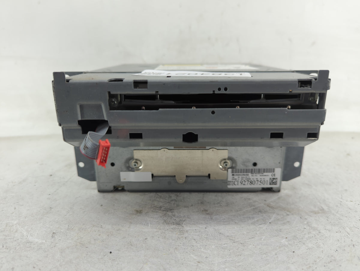 2013 Bmw X5 Radio AM FM Cd Player Receiver Replacement P/N:927807501 OEM Used Auto Parts - Oemusedautoparts1.com