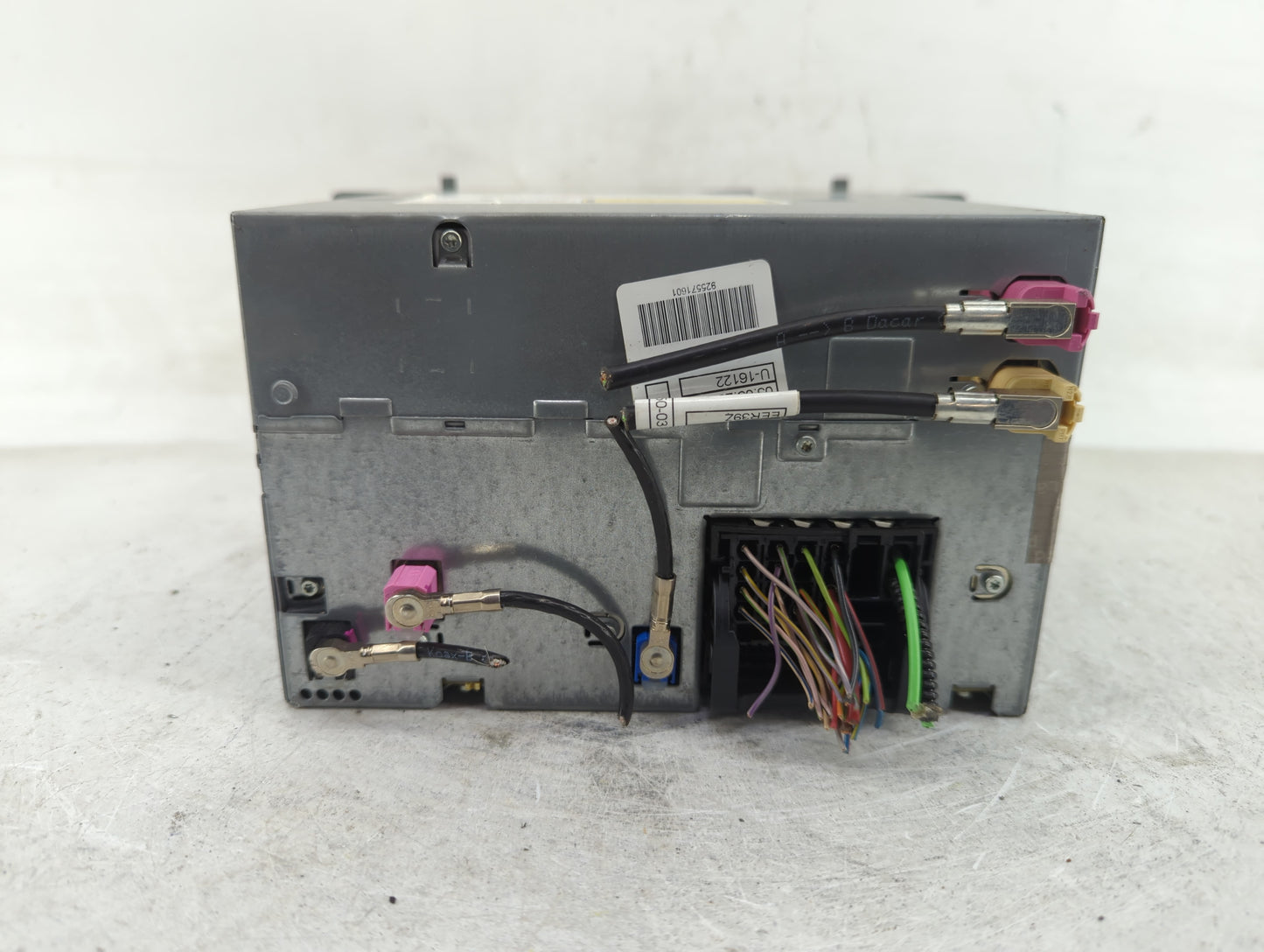 2013 Bmw X5 Radio AM FM Cd Player Receiver Replacement P/N:927807501 Fits OEM Used Auto Parts - Oemusedautoparts1.com