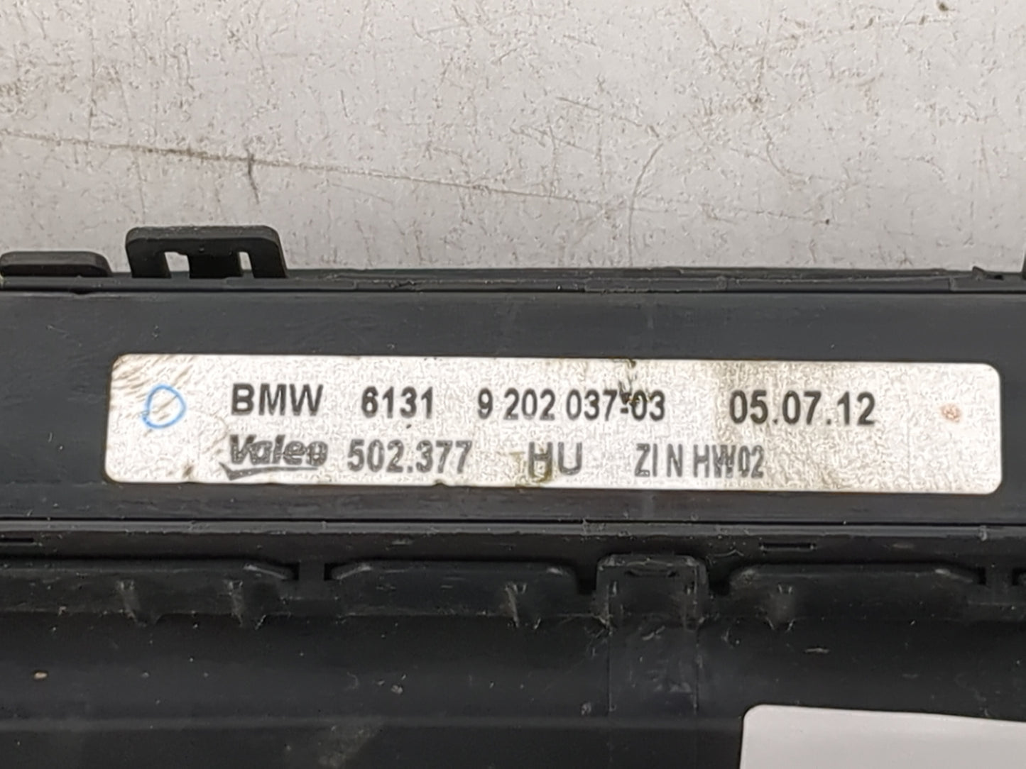 2007-2013 Bmw X5 Ac Heater Climate Control Temperature Oem - Oemusedautoparts1.com