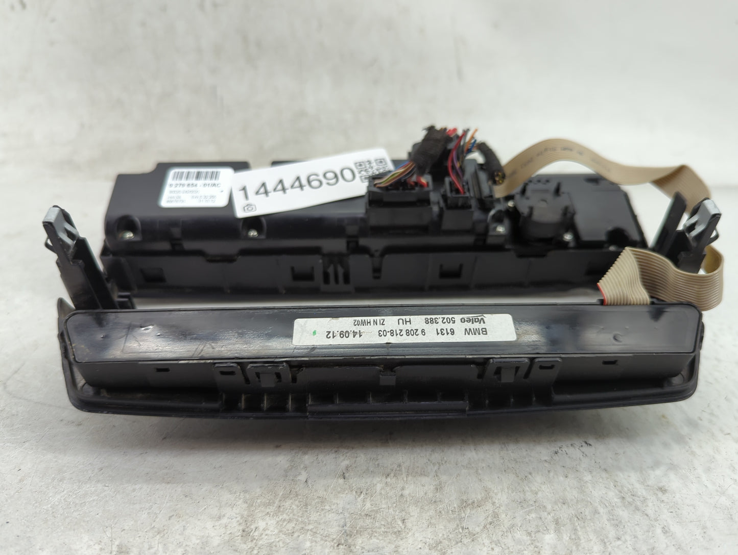2007-2013 Bmw X5 Climate Control Module Temperature AC/Heater Replacement P/N:9279654-01/AC 9279654 Fits OEM Used Auto Parts