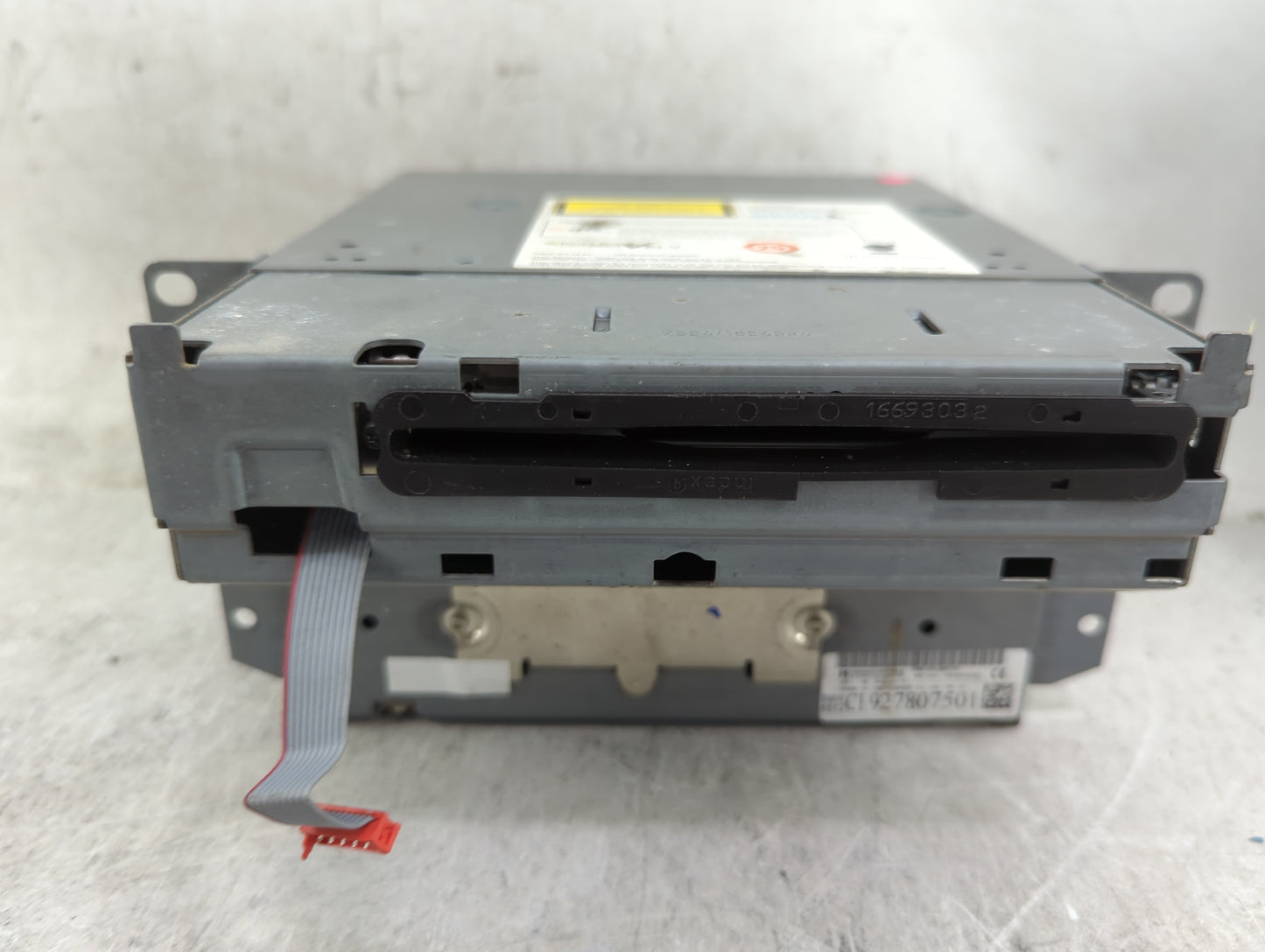 2013 Bmw X5 Radio AM FM Cd Player Receiver Replacement P/N:9585162C3047281 CI927807501, 1669303 Fits OEM Used Auto Parts - O