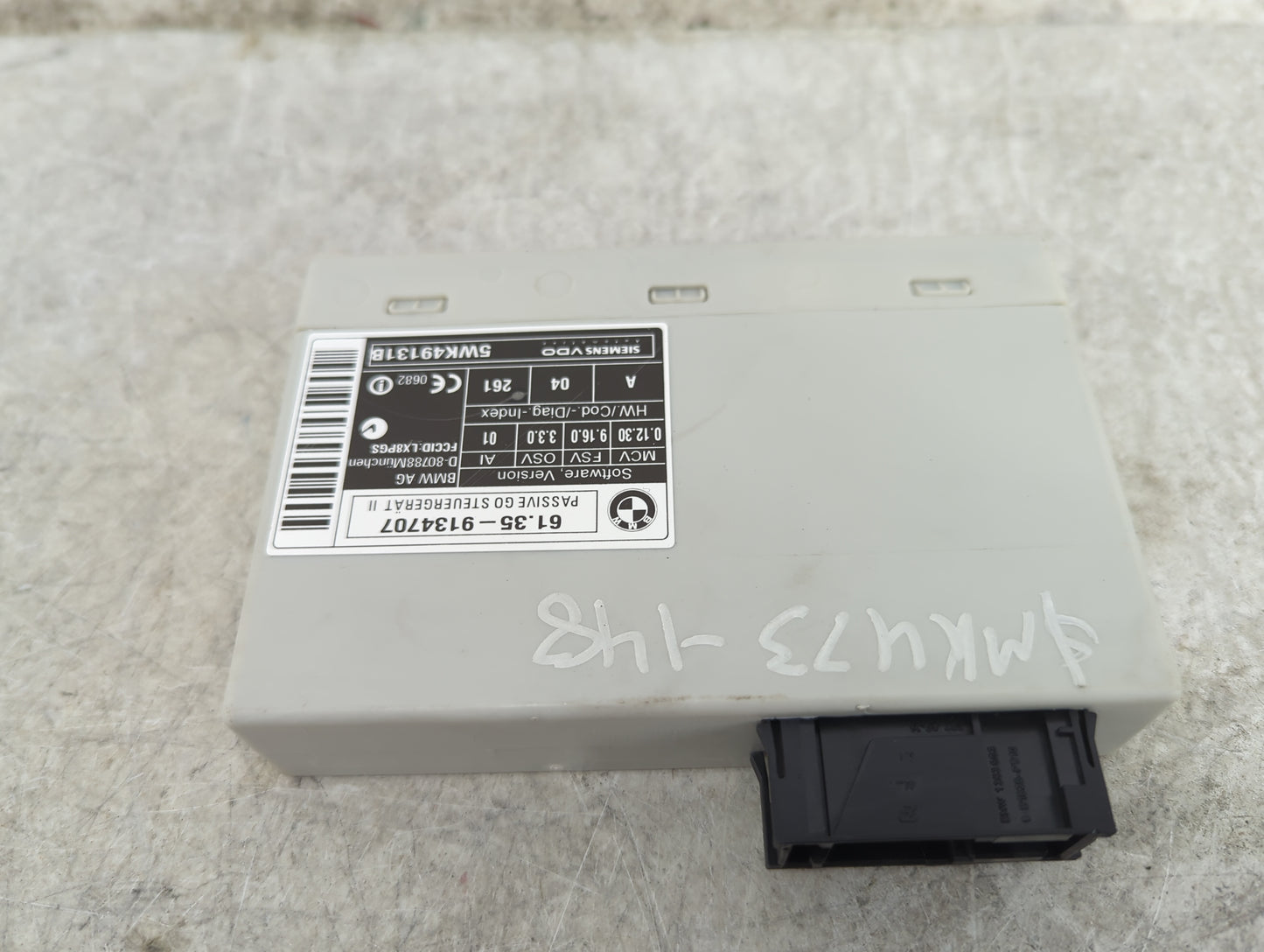 2007-2013 Bmw X5 Body Control Module Bcm Inner Cabin Fuse Box - Oemusedautoparts1.com