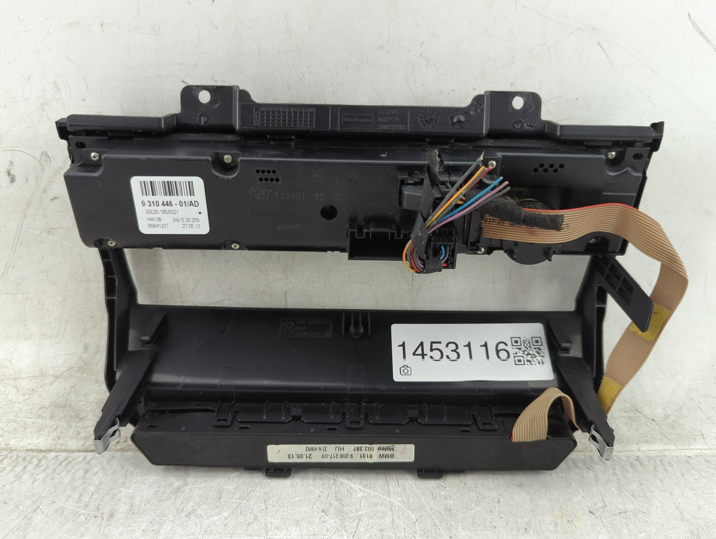 2011-2013 Bmw X5 Climate Control Module Temperature AC/Heater Replacement P/N:9310446-01/AD 85841237 Fits Fits 2011 2012 201