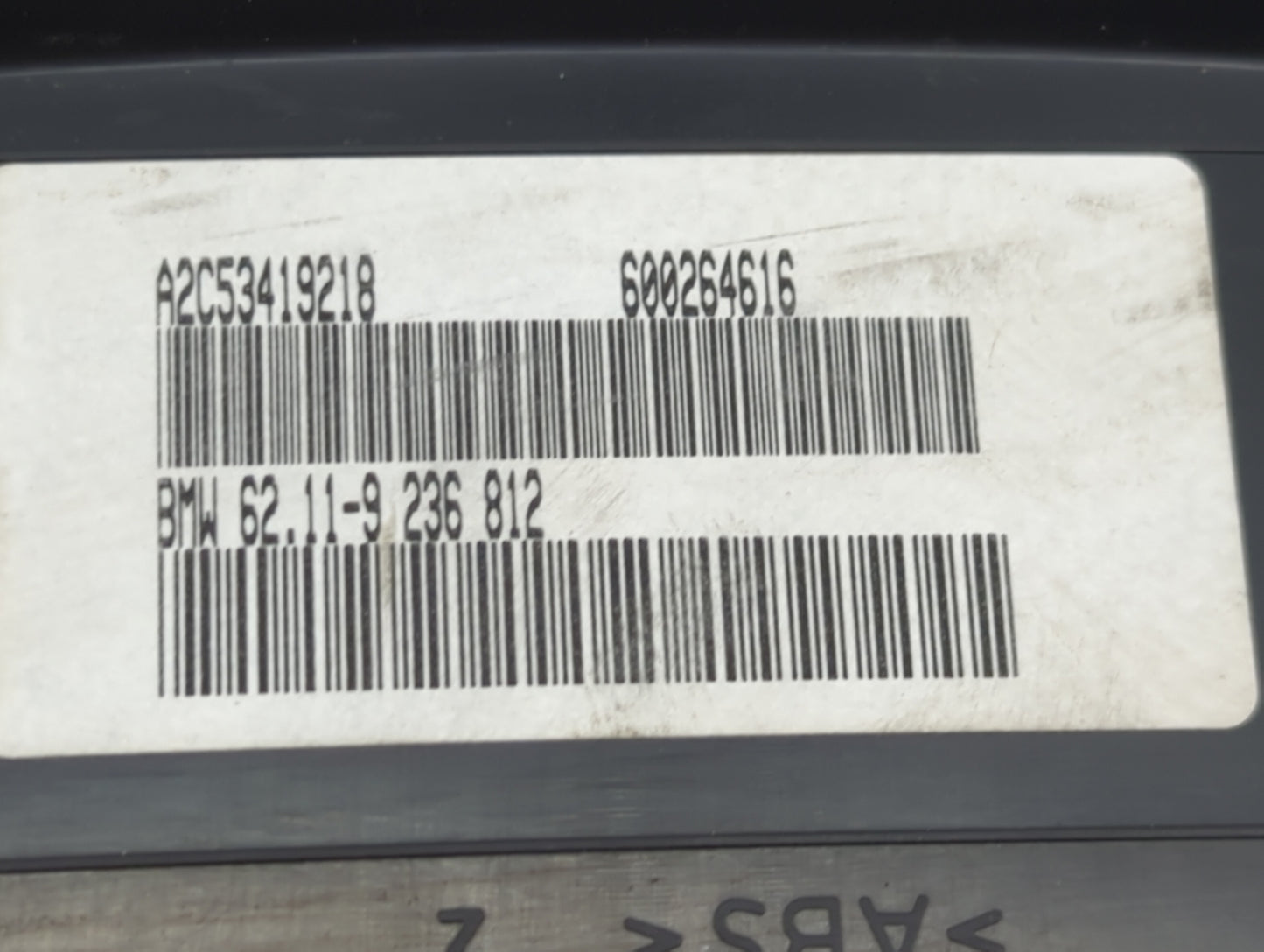 2011-2013 Bmw X5 Instrument Cluster Speedometer Gauges P/N:600264616 A2C53419218 Miles: Fits Fits 2011 2012 2013 OEM Used Au