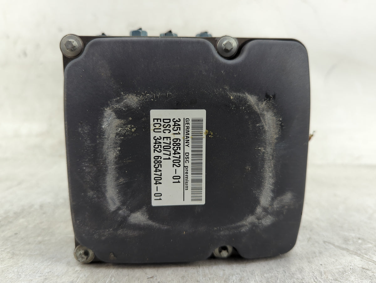 2007-2013 Bmw X5 Anti-Lock Brake ABS Pump Module Actuator OEM P/N:6854702-01 Fits Fits 2007 2008 2009 2010 2011 2012 2013 20