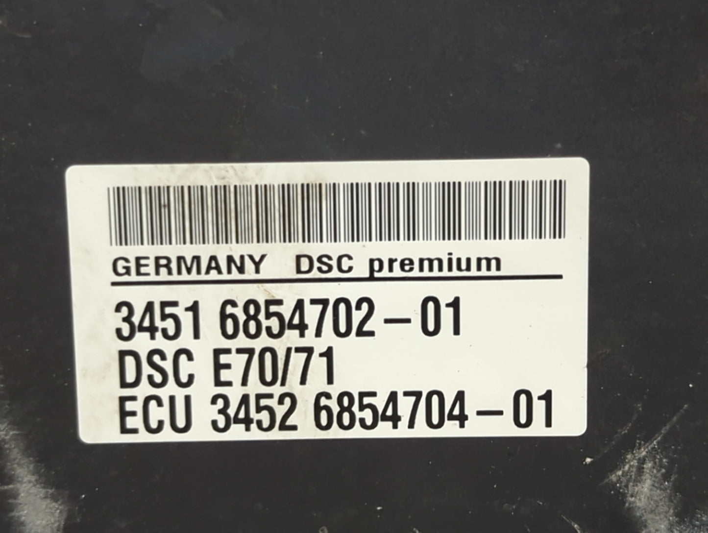 2007-2013 Bmw X5 ABS Pump Control Module Replacement P/N:34516854702-01 34526854704-01 Fits OEM Used Auto Parts - Oemusedaut