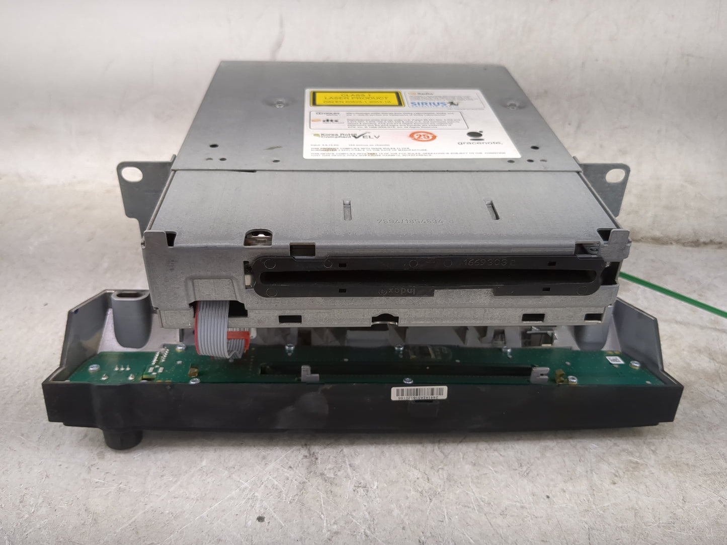 2013 Bmw X5 Radio AM FM Cd Player Receiver Replacement P/N:9278073 Fits OEM Used Auto Parts - Oemusedautoparts1.com