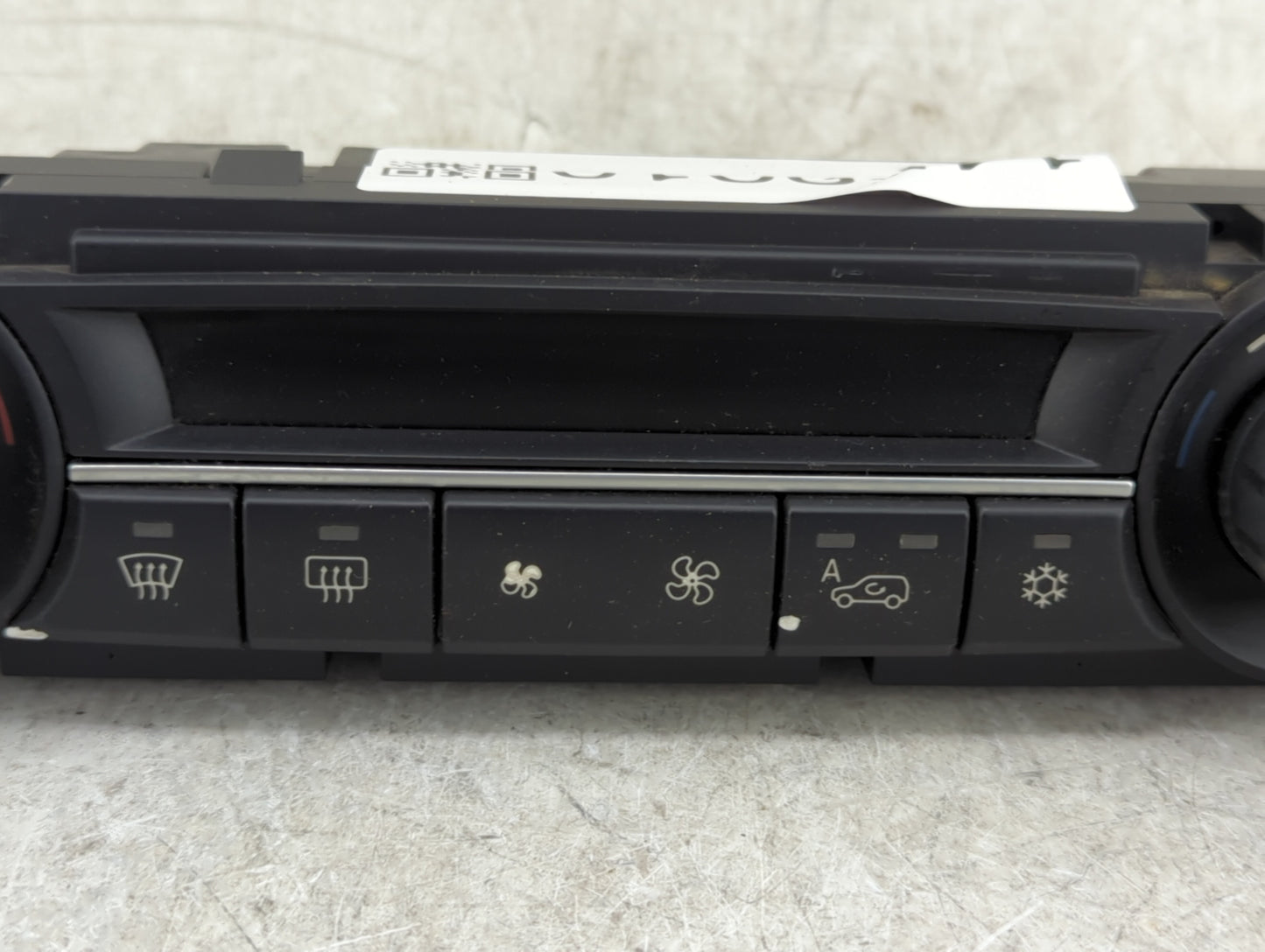 2007-2013 Bmw X5 Climate Control Module Temperature AC/Heater Replacement P/N:9 279 654 Fits OEM Used Auto Parts - Oemusedau