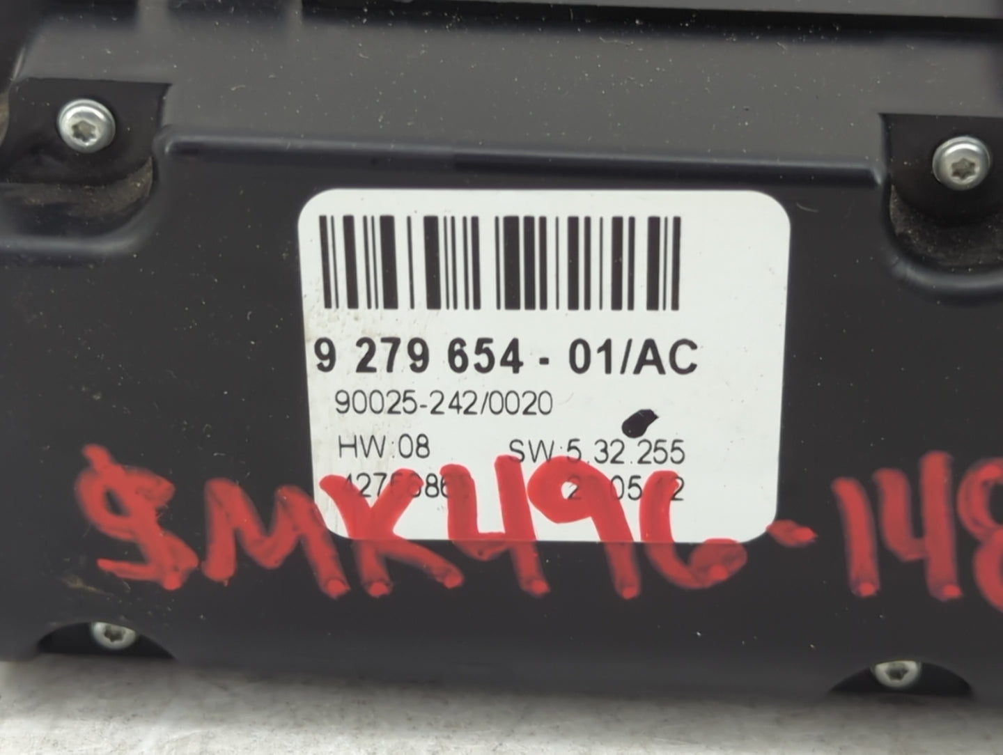 2007-2013 Bmw X5 Climate Control Module Temperature AC/Heater Replacement P/N:9 279 654 Fits OEM Used Auto Parts - Oemusedau