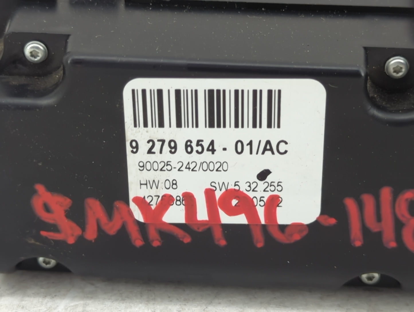 2007-2013 Bmw X5 Climate Control Module Temperature AC/Heater Replacement P/N:9 279 654 Fits OEM Used Auto Parts - Oemusedau