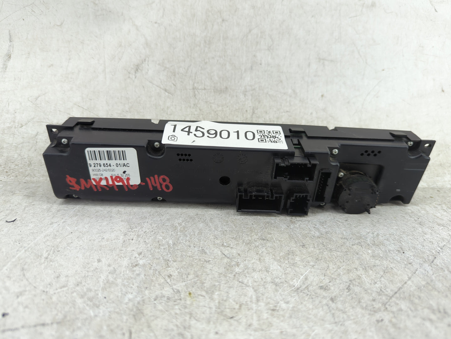 2007-2013 Bmw X5 Climate Control Module Temperature AC/Heater Replacement P/N:9 279 654 Fits OEM Used Auto Parts - Oemusedau