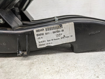 2007-2013 Bmw X5 Heater AC Blower Motor P/N:6411-6947554-09 8450 6928461-03 Fits Fits 2007 2008 2009 2010 2011 2012 2013 OEM Used Auto Parts