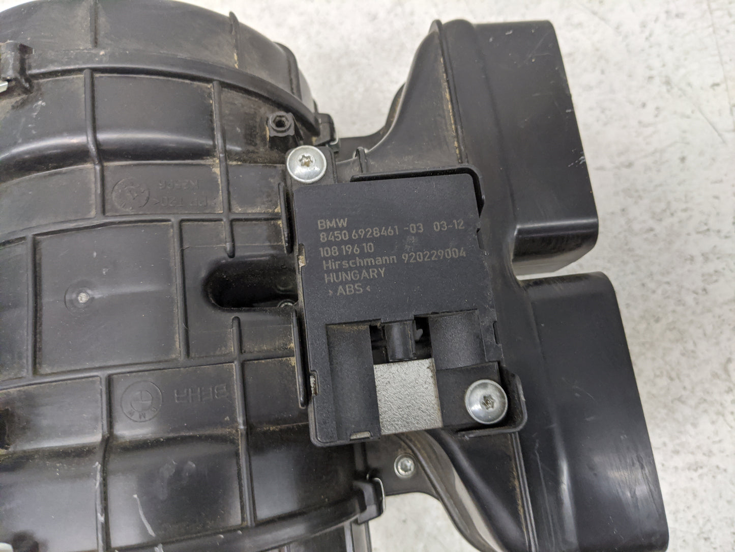 2007-2013 Bmw X5 Heater AC Blower Motor P/N:6411-6947554-09 8450 6928461-03 Fits Fits 2007 2008 2009 2010 2011 2012 2013 OEM