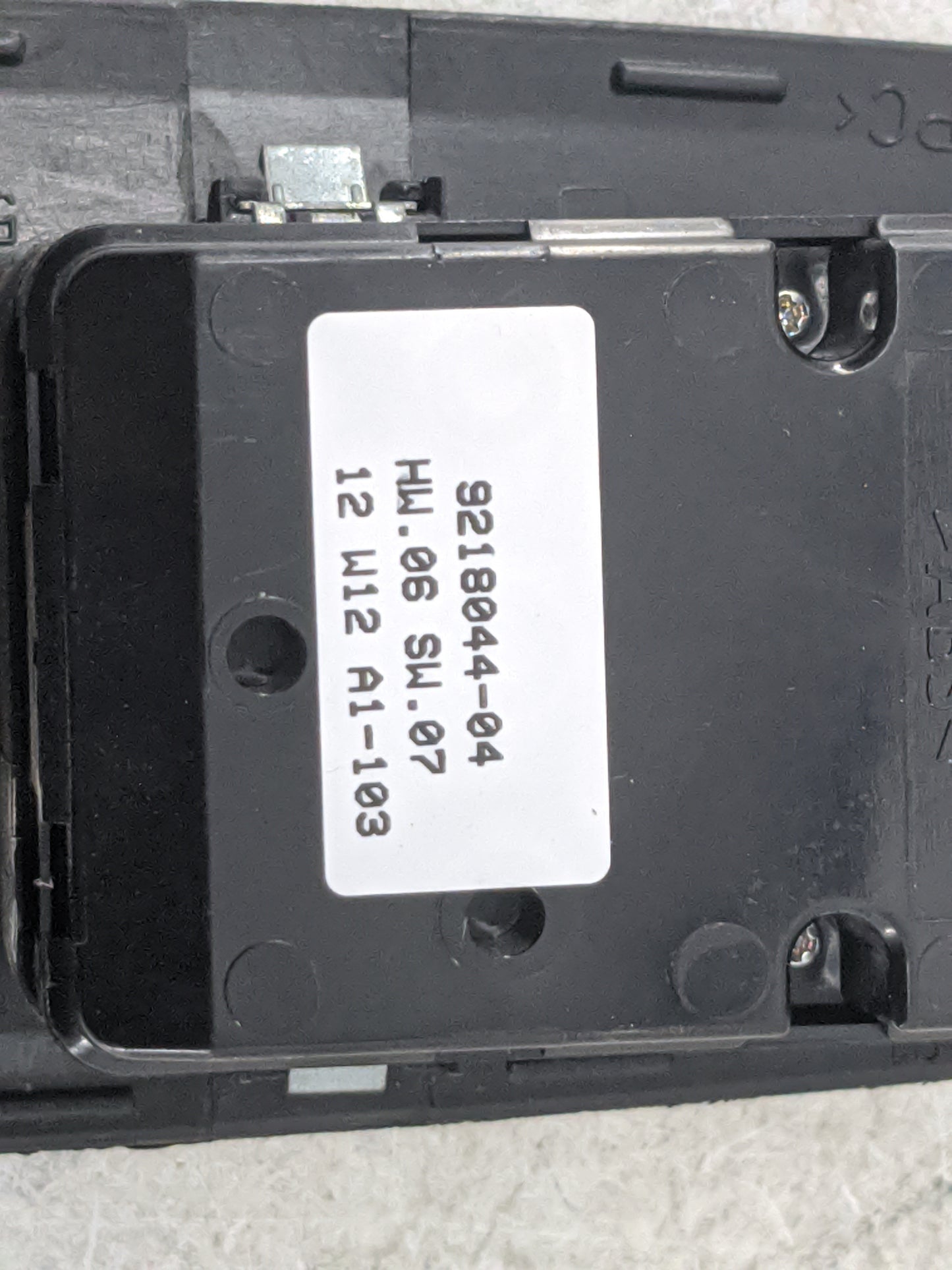 2007-2013 Bmw X5 Master Power Window Switch Replacement Driver Side Left P/N:9218044-04 Fits OEM Used Auto Parts - Oemusedau