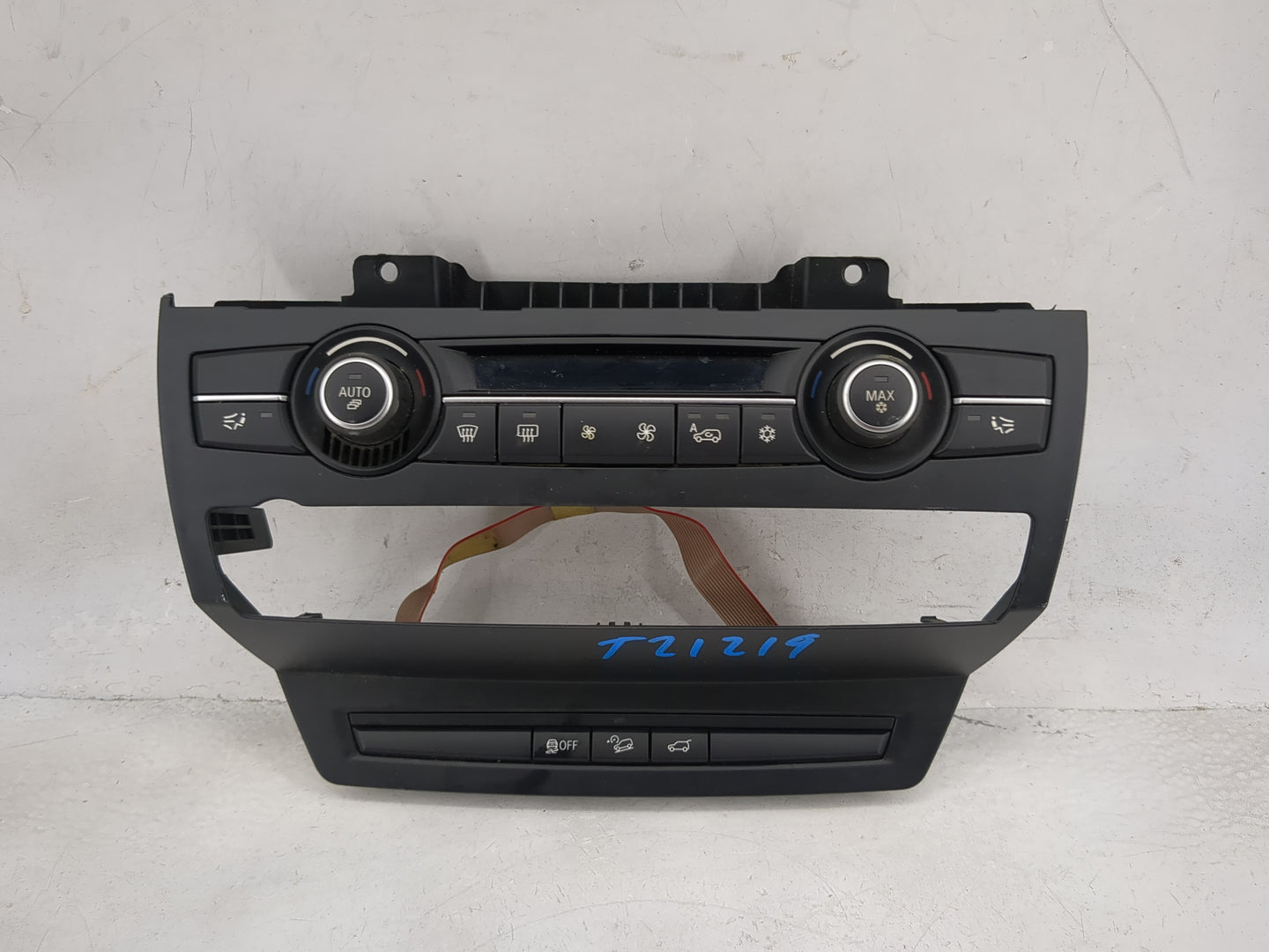 2011-2013 Bmw X5 Climate Control Module Temperature AC/Heater Replacement P/N:9310446-01/AD 90025-185/0021 Fits OEM Used Aut