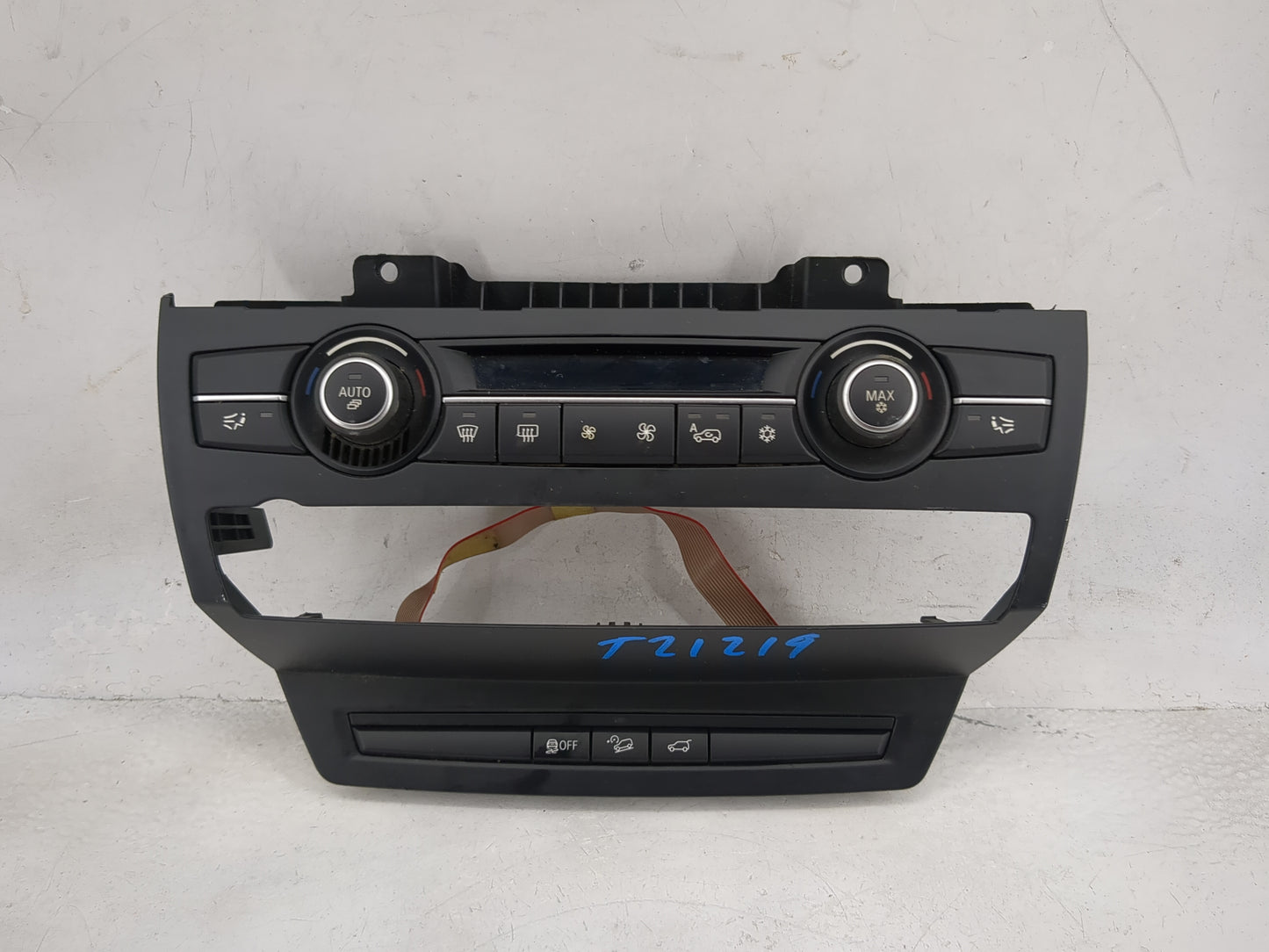 2011-2013 Bmw X5 Climate Control Module Temperature AC/Heater Replacement P/N:9310446-01/AD 90025-185/0021 Fits OEM Used Aut