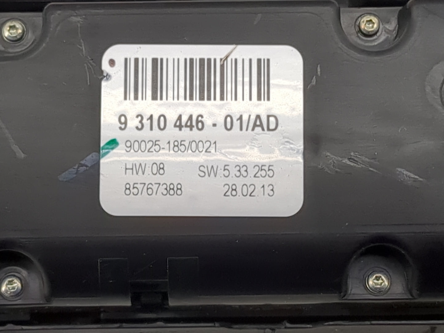 2011-2013 Bmw X5 Climate Control Module Temperature AC/Heater Replacement P/N:9310446-01/AD 90025-185/0021 Fits OEM Used Aut