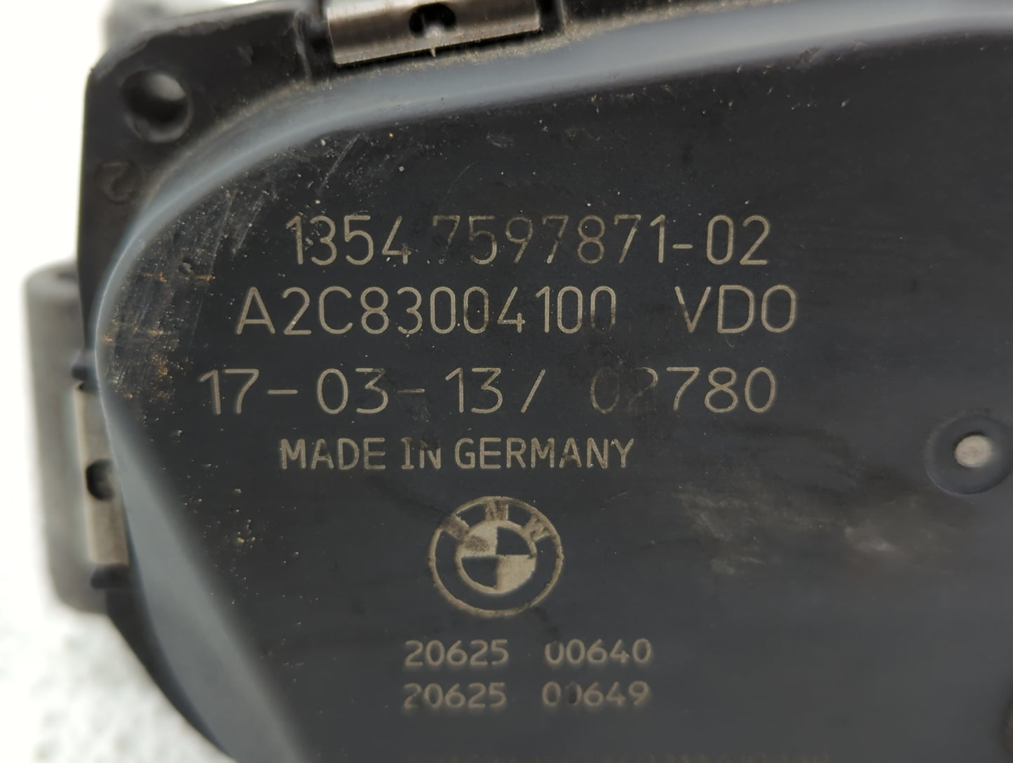 2011-2018 Bmw X5 Throttle Body P/N:1354 7597871-02 A2C83786800 Fits Fits 2010 2011 2012 2013 2014 2015 2016 2017 2018 2019 2