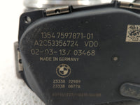 2011-2018 Bmw X5 Throttle Body P/N:1354 7597871-01 Fits Fits 2010 2011 2012 2013 2014 2015 2016 2017 2018 2019 2020 OEM Used