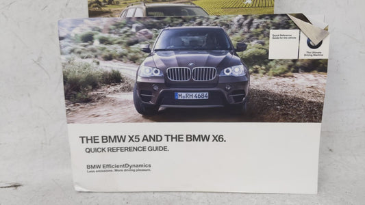 2013 Bmw X5 Owners Manual Book Guide OEM Used Auto Parts