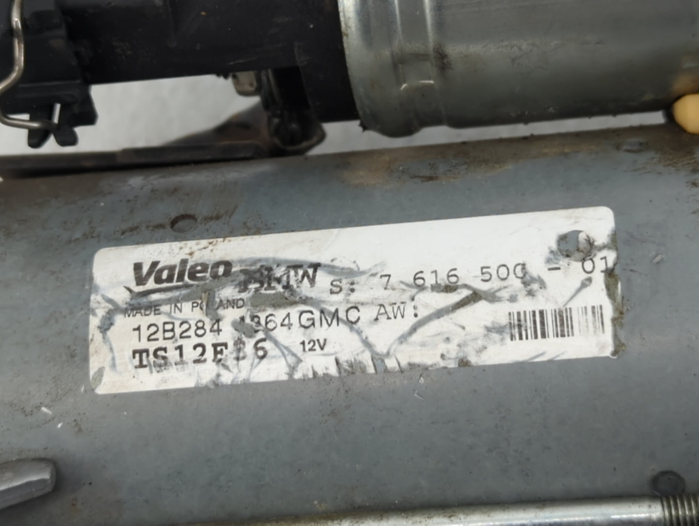 2011-2013 Bmw X5 Car Starter Motor Solenoid OEM P/N:7 616 500 Fits Fits 2011 2012 2013 2014 2015 2016 OEM Used Auto Parts - 