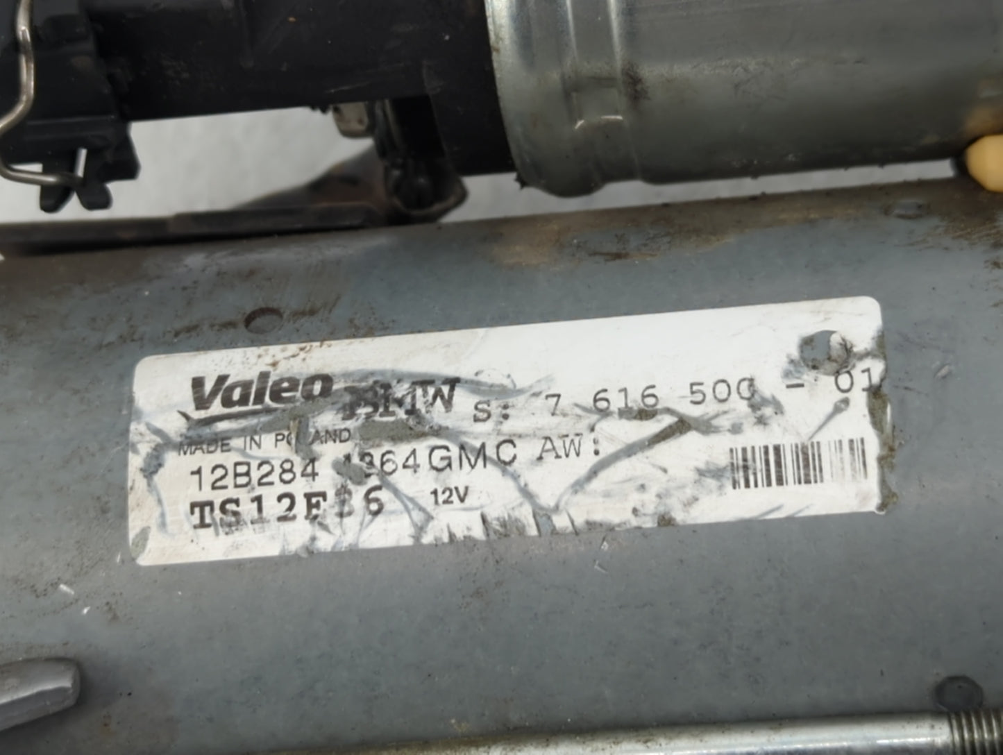 2011-2013 Bmw X5 Car Starter Motor Solenoid OEM P/N:7 616 500 Fits Fits 2011 2012 2013 2014 2015 2016 OEM Used Auto Parts - 