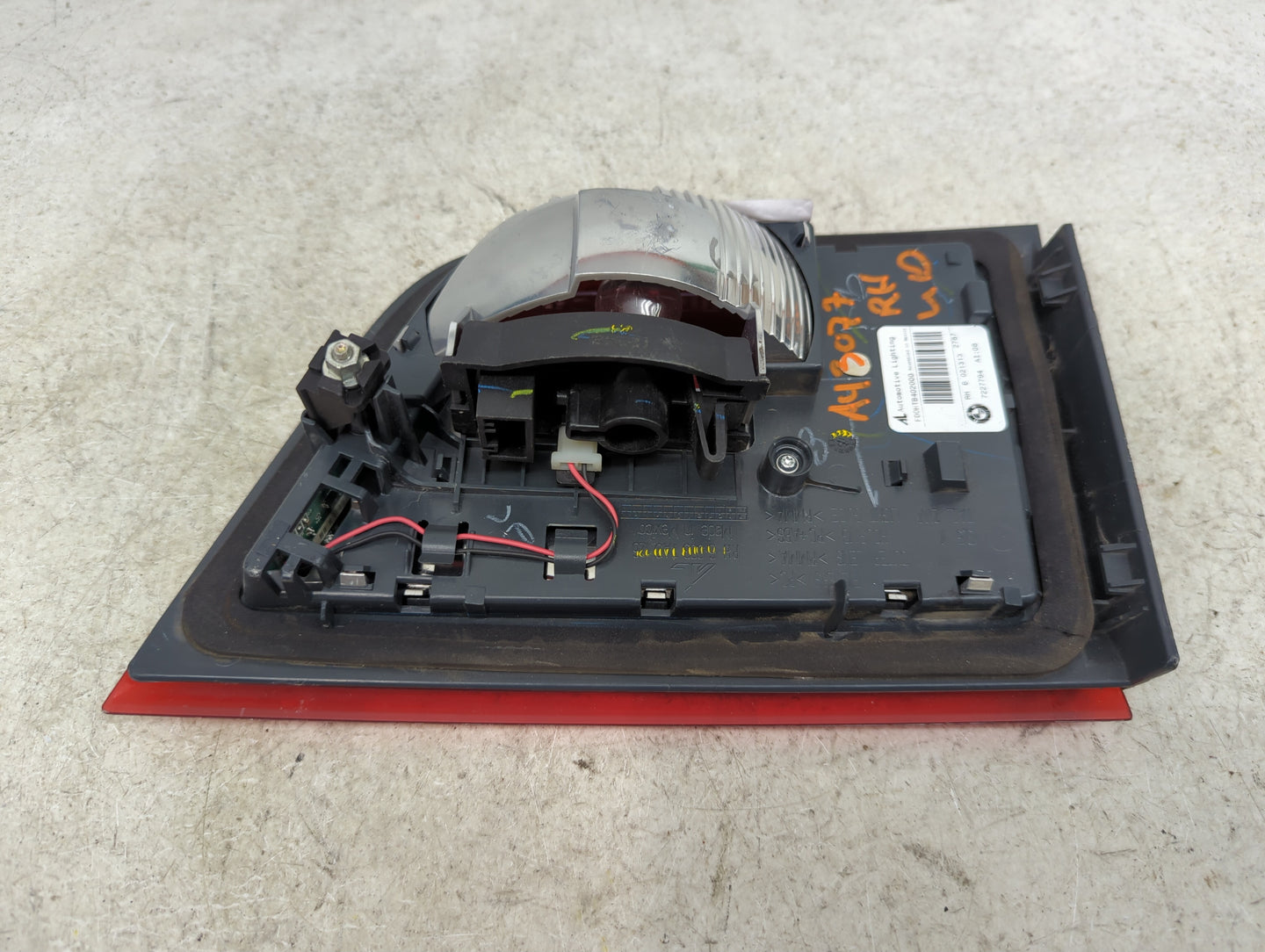 2011-2013 Bmw X5 Tail Light Assembly Passenger Right OEM P/N:7227794 B021313, F00HTB402000 Fits Fits 2011 2012 2013 OEM Used