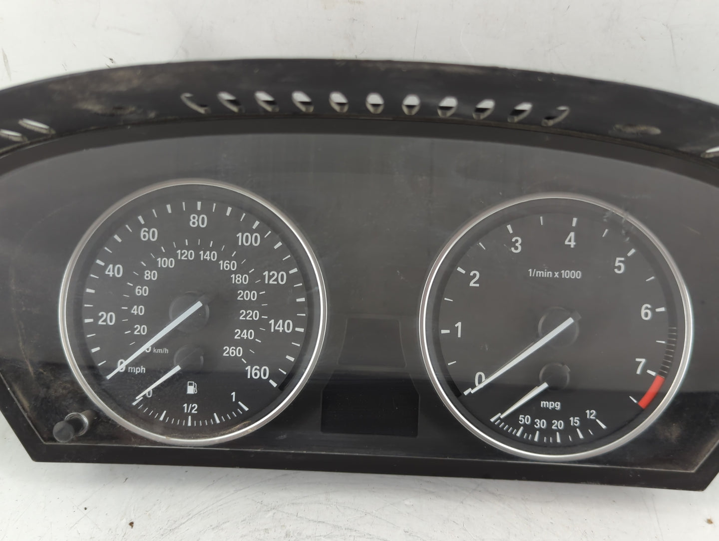 2009-2013 Bmw X5 Instrument Cluster Speedometer Gauges P/N:600224006 Fits Fits 2009 2010 2011 2012 2013 OEM Used Auto Parts 