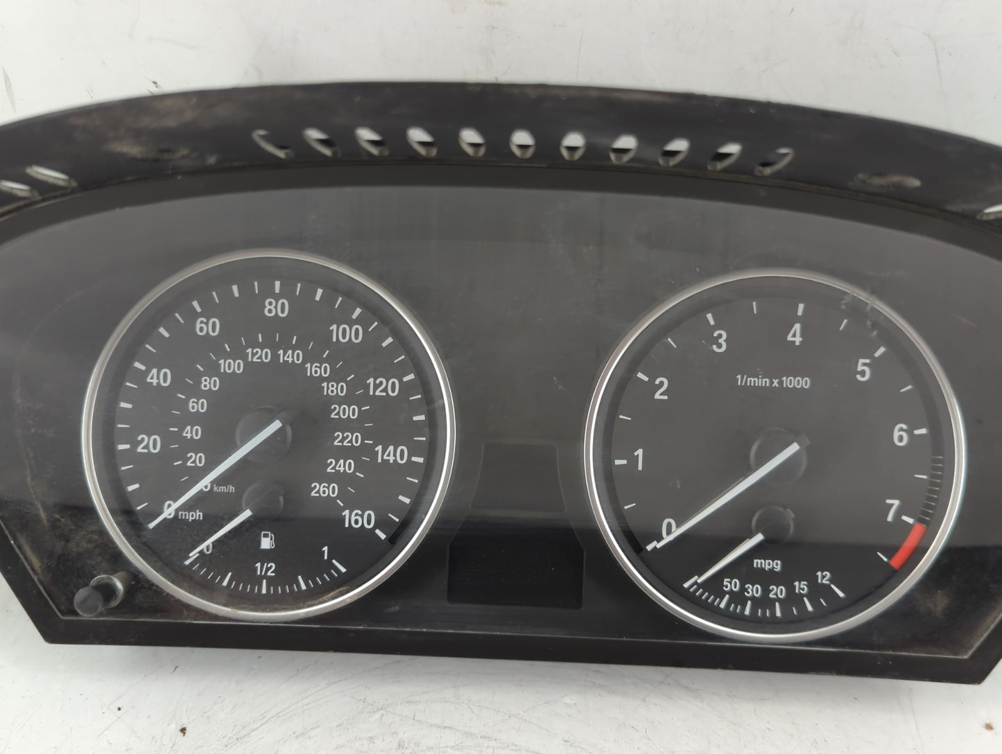 2009-2013 Bmw X5 Instrument Cluster Speedometer Gauges P/N:600224006 Fits Fits 2009 2010 2011 2012 2013 OEM Used Auto Parts 