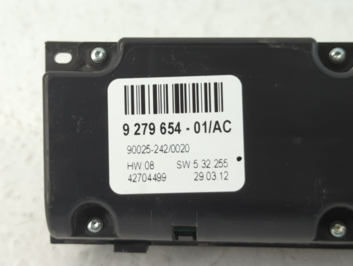 2007-2013 Bmw X5 Climate Control Module Temperature AC/Heater Replacement P/N:9 279 654-01 90025-242 Fits OEM Used Auto Part