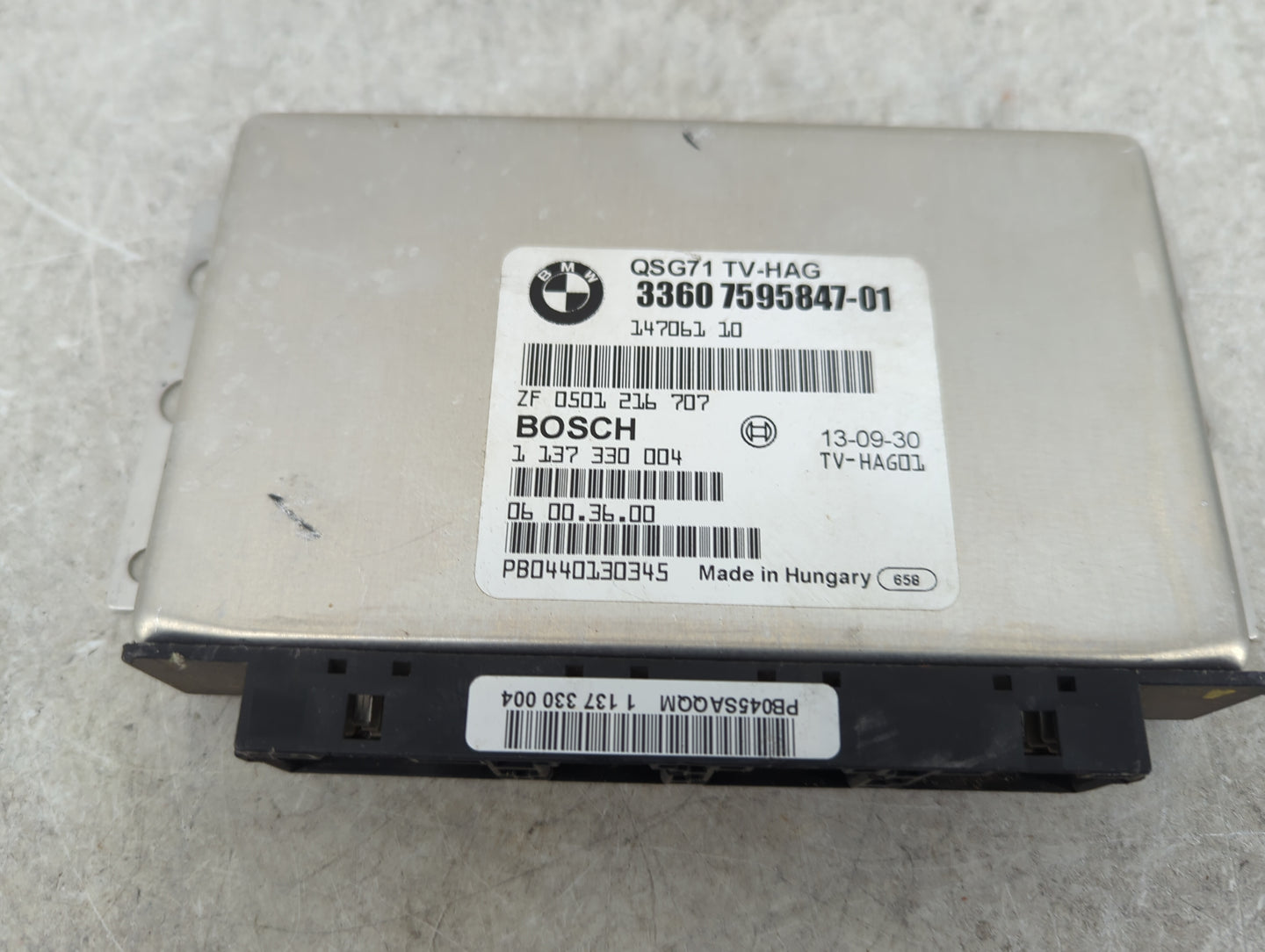 2008-2014 Bmw X6 Differential Lock Control Module - Oemusedautoparts1.com