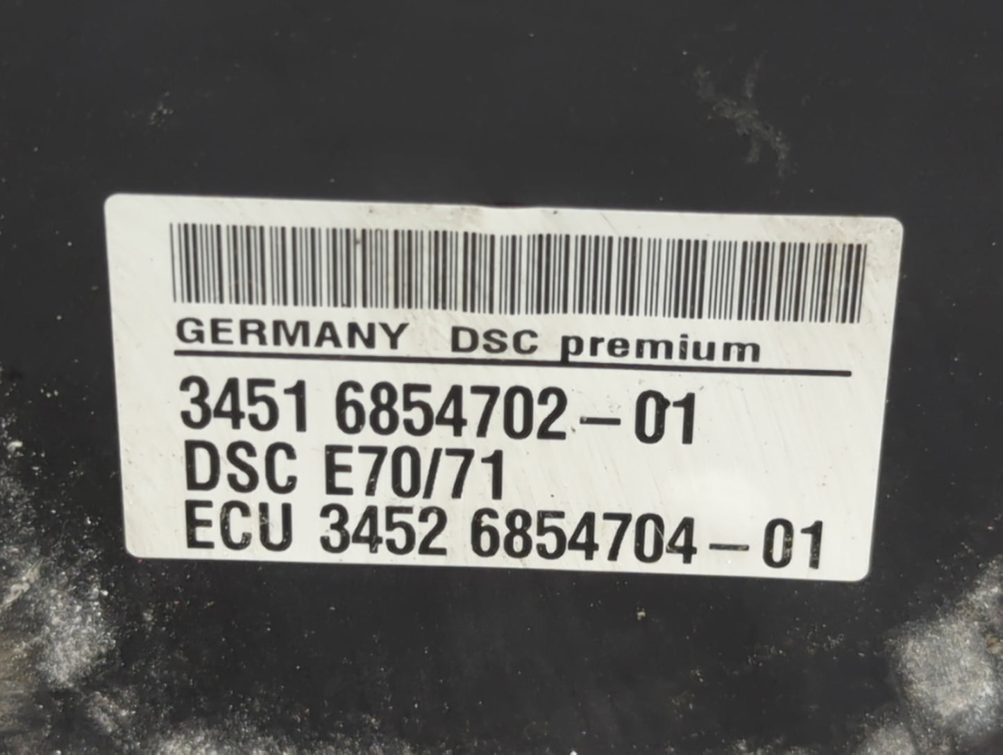 2008-2014 Bmw X6 ABS Pump Control Module Replacement P/N:6854702-01 Fits Fits 2007 2008 2009 2010 2011 2012 2013 2014 OEM Us