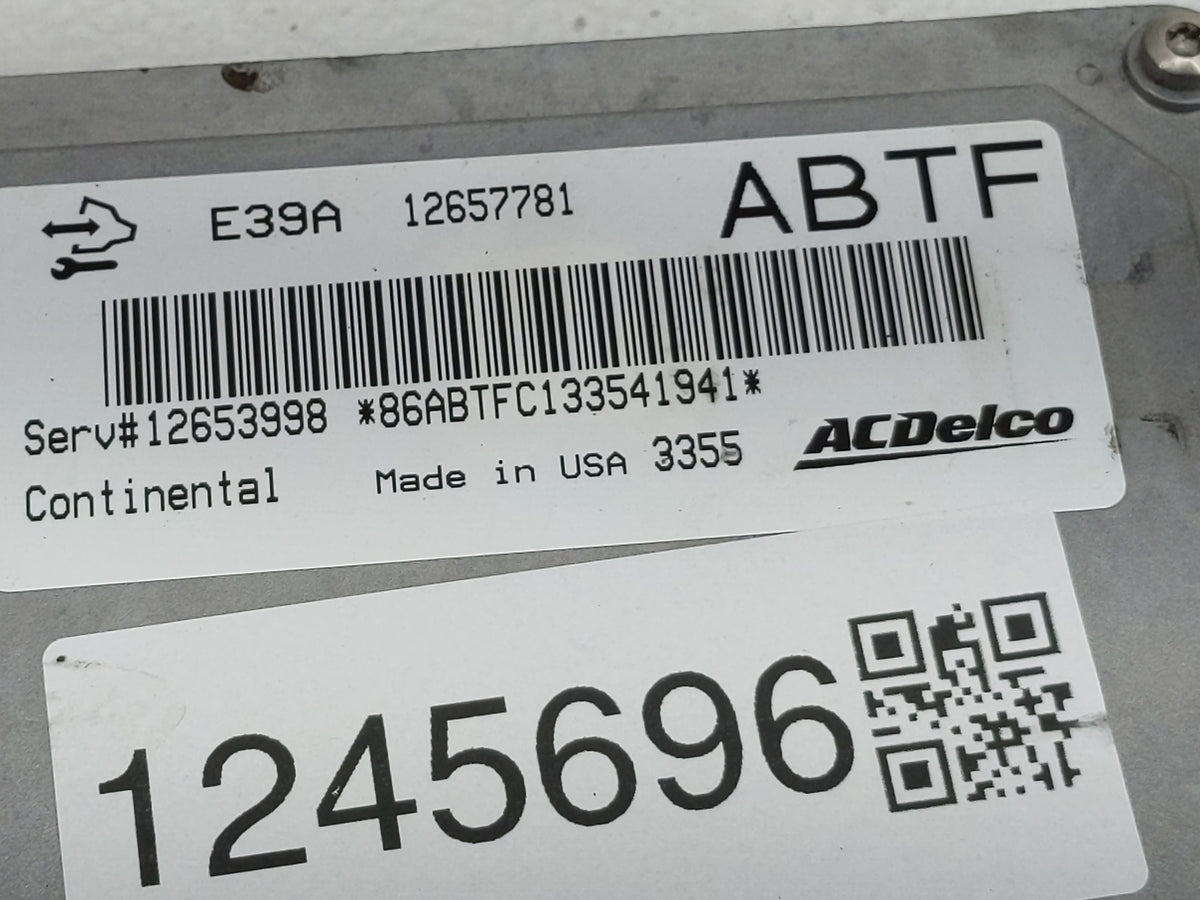 2013-2016 Buick Enclave PCM Engine Control Computer ECU ECM PCU OEM P/N:E39A 12657781 Fits 2013 2014 2015 2016 OEM Used Auto