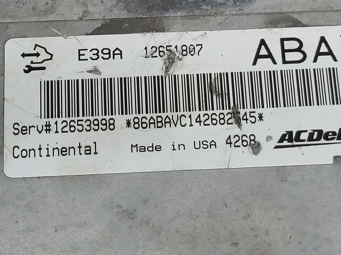 2013-2016 Buick Enclave PCM Engine Control Computer ECU ECM PCU OEM P/N:12651807 12655478 Fits Fits 2013 2014 2015 2016 OEM 