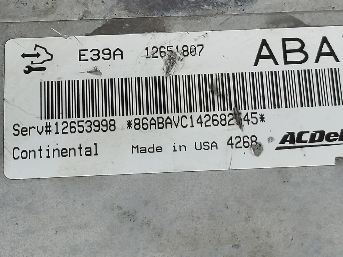 2013-2016 Buick Enclave PCM Engine Control Computer ECU ECM PCU OEM P/N:12651807 12655478 Fits Fits 2013 2014 2015 2016 OEM 