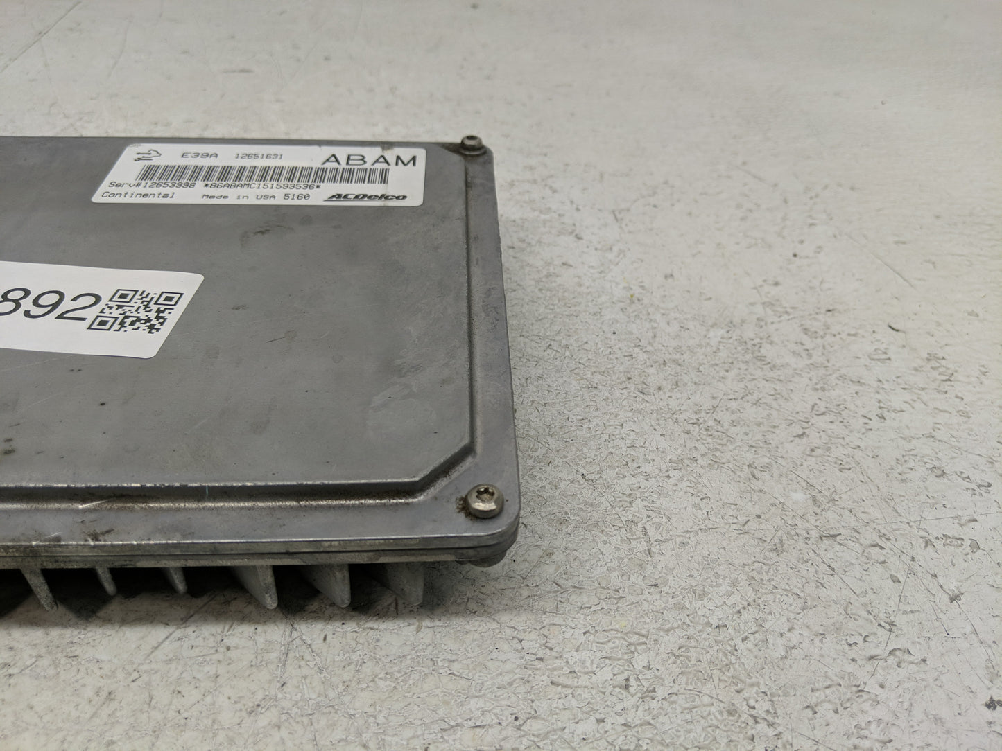 2013-2016 Buick Enclave PCM Engine Control Computer ECU ECM PCU OEM P/N:12655007 Fits Fits 2013 2014 2015 2016 OEM Used Auto