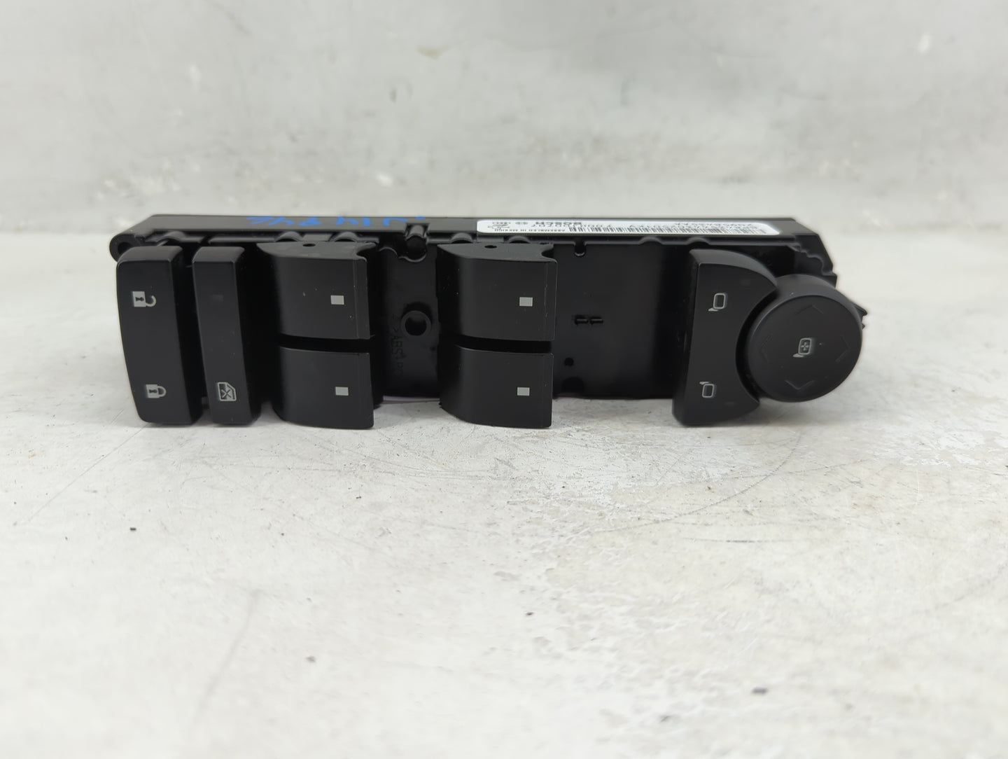 2010-2017 Buick Enclave Master Power Window Switch Replacement Driver Side Left P/N:20958435AA Fits OEM Used Auto Parts - Oe