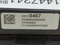2013 Buick Enclave Climate Control Module Temperature AC/Heater Replacement P/N:23120467 3239800000000X, 147589501 Fits OEM 