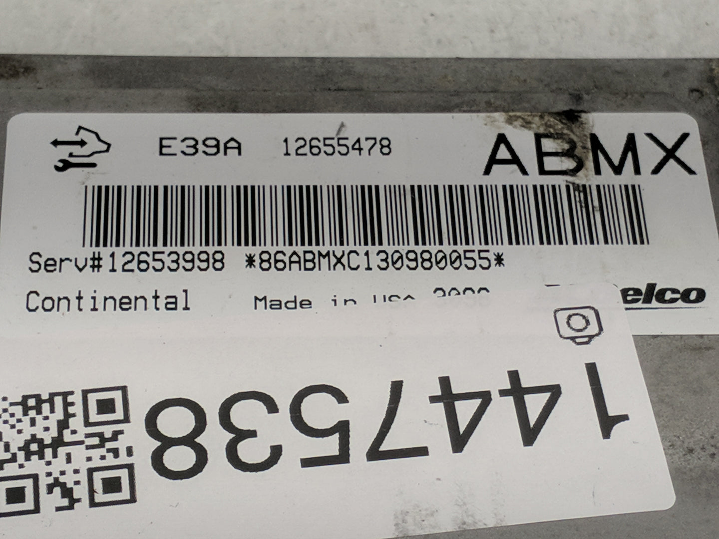 2013-2016 Buick Enclave PCM Engine Control Computer ECU ECM PCU OEM P/N:12655478 12653998 Fits Fits 2013 2014 2015 2016 OEM 